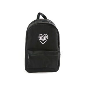 Cousins Collective Crying Heart Embroidered Small Backpack Black